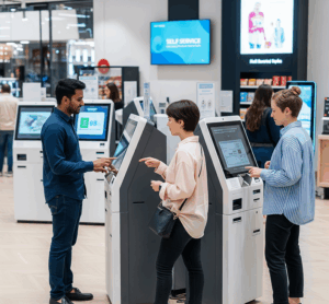 Retailers are harnessing the power of self-service kiosks