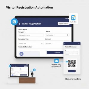 Visitor Management System Automation Process