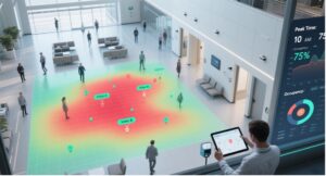 Real-Time Location Tracking and Visitor Flow Analytics