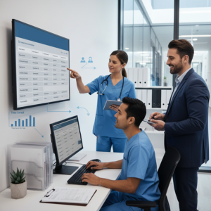 How does ORBS reduce administrative burden in healthcare settings?