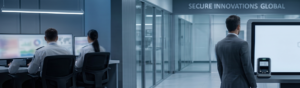How can visitor management systems improve security while supporting privacy and compliance?